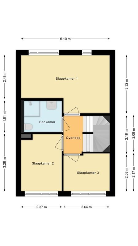 Poort 3 Floorplan Blur 1