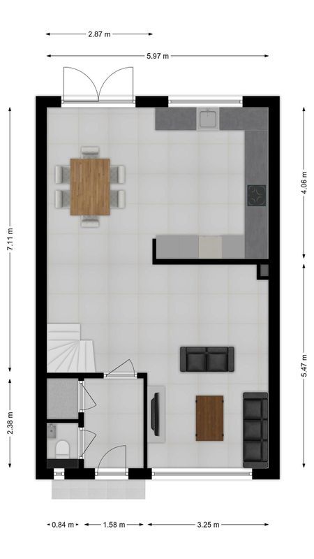 Cederstraat 14 Floorplan Blur 0