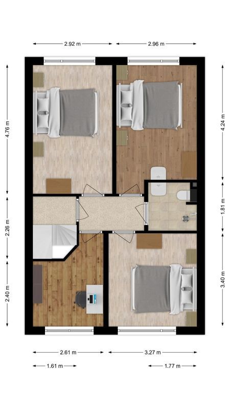 Cederstraat 14 Floorplan Blur 1