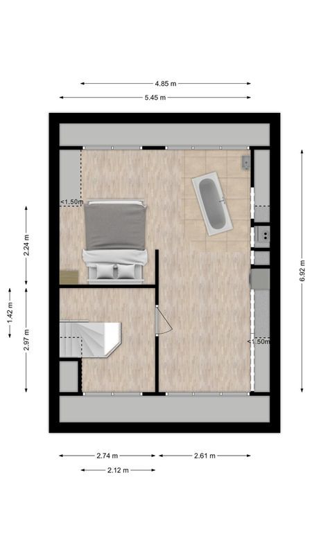 Cederstraat 14 Floorplan Blur 2