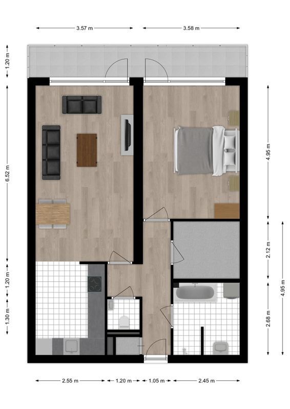 Heulstraat 63 Floorplan Blur 0