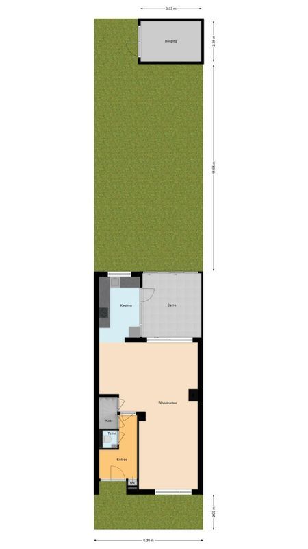 Paladijnstraat 23 Floorplan Blur 3