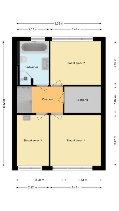 Paladijnstraat 23 Floorplan Blur 1