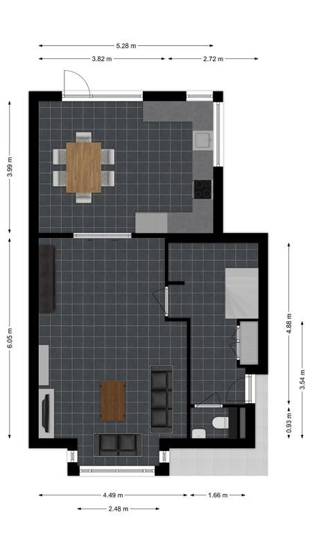 Vierhoutenstraat 8 Floorplan Blur 0
