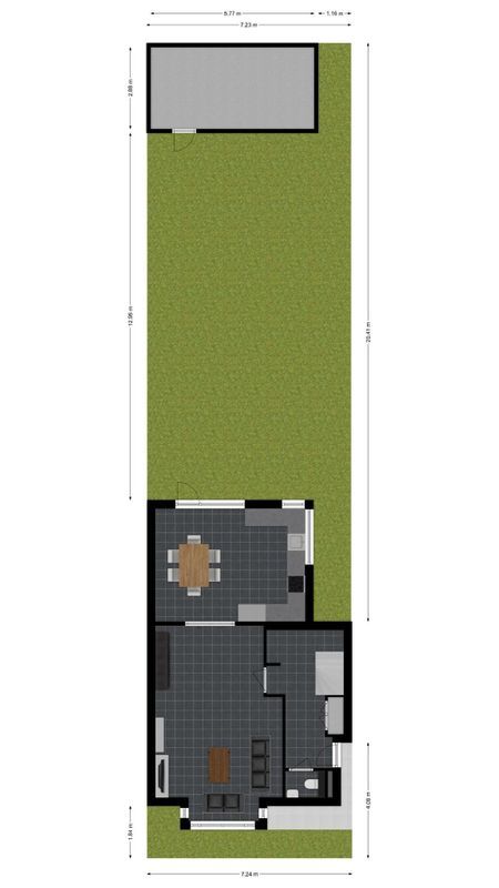 Vierhoutenstraat 8 Floorplan Blur 3