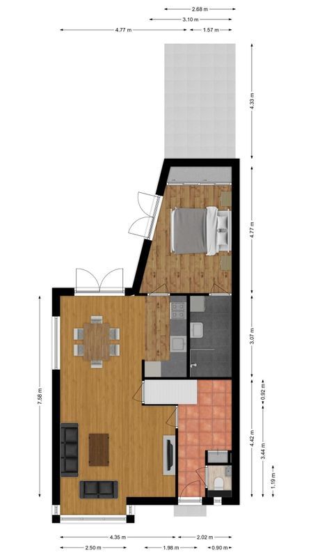 Helene Swarthdreef 8 Floorplan Blur 0