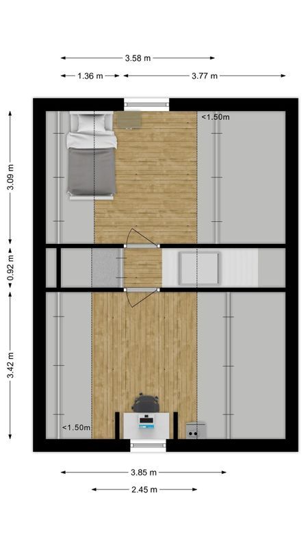 Helene Swarthdreef 8 Floorplan Blur 1