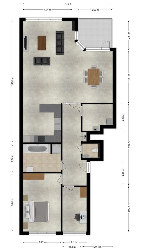 Heuvelring 134 - 02 Floorplan Blur 0