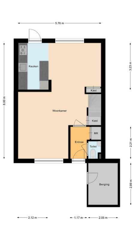 Schoorveken 60 Floorplan Blur 1
