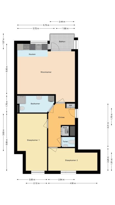 Laagstraat 5 - J Floorplan Blur 0