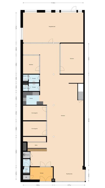 Hoofdstraat 62 - B Floorplan Blur 0