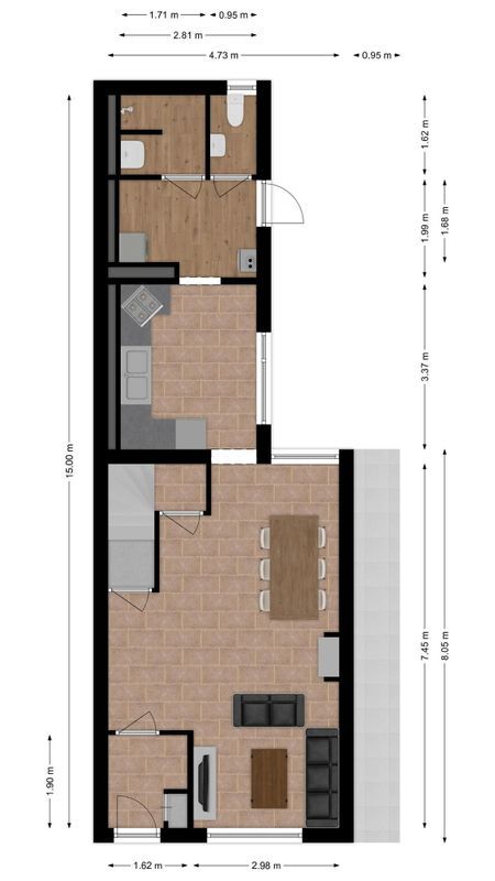 Nijverstraat 106 Floorplan Blur 0