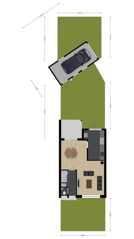 Spoorbaan 70 Floorplan Blur 2