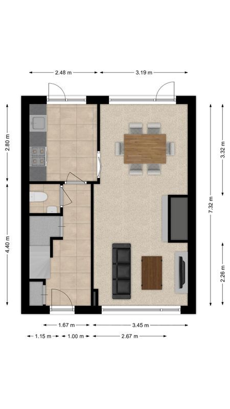 Kruisherenstraat 20 Floorplan Blur 1