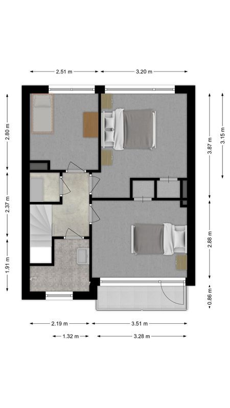 Kruisherenstraat 20 Floorplan Blur 2