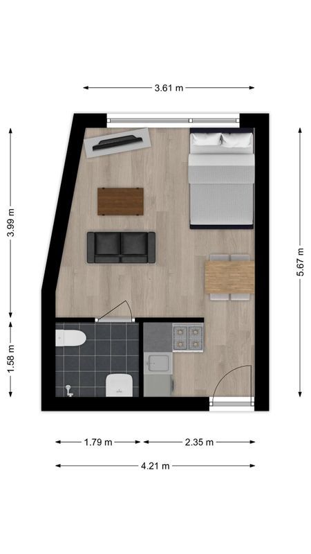 Korvelseweg 61 - 05 Floorplan Blur 0