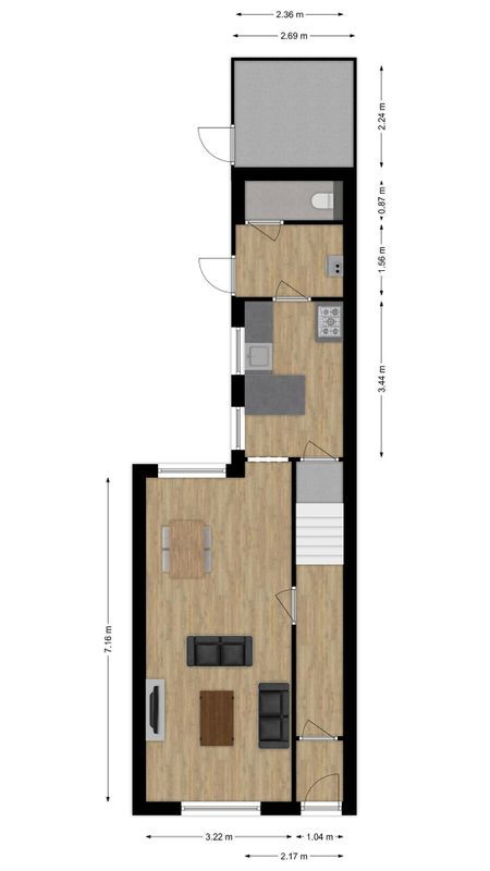 Dr. Cuijpershof 48 Floorplan Blur 0