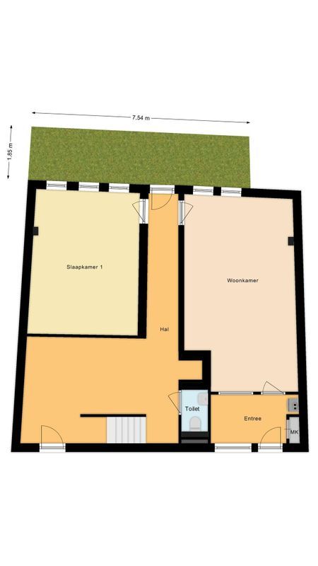 Laagstraat 281 - C Floorplan Blur 2