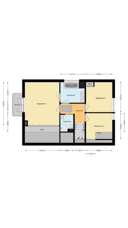 Houterbrugweg 21 Floorplan Blur 1