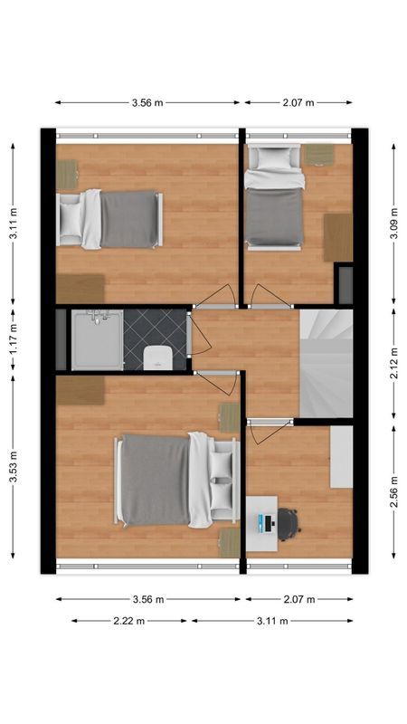 Auteurslaan 44 Floorplan Blur 1