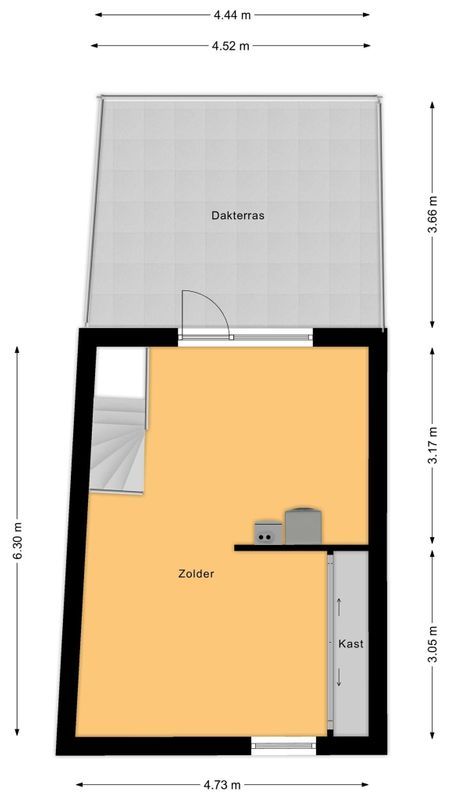 Stoomlederplein 7 Floorplan Blur 2
