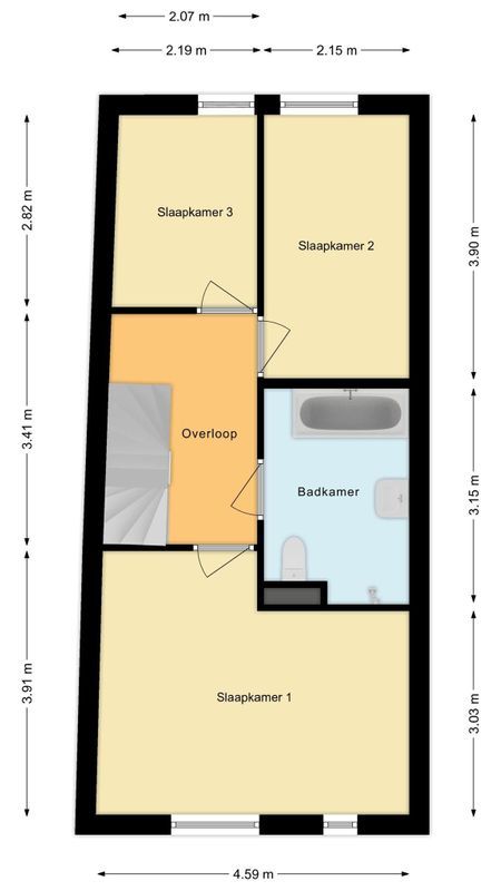Stoomlederplein 7 Floorplan Blur 1