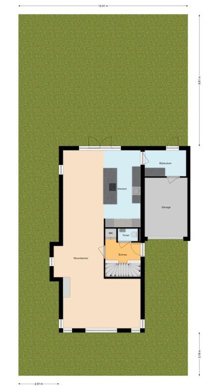 Johannes van Dreghtstraat 24 Floorplan Blur 3