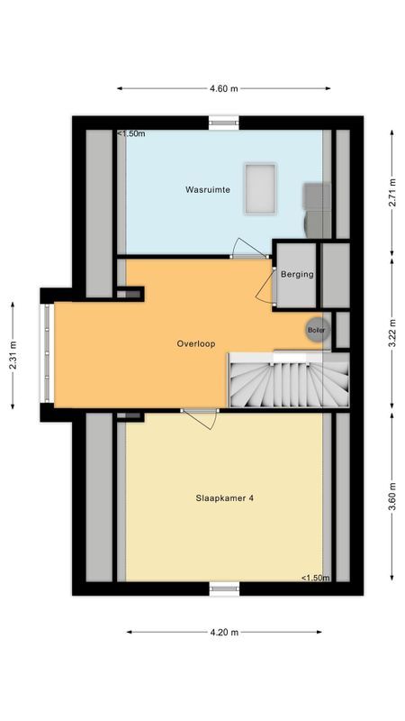 Johannes van Dreghtstraat 24 Floorplan Blur 4