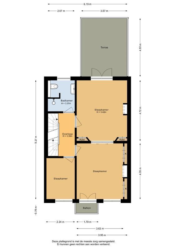 Baronielaan 29 Floorplan Blur 3