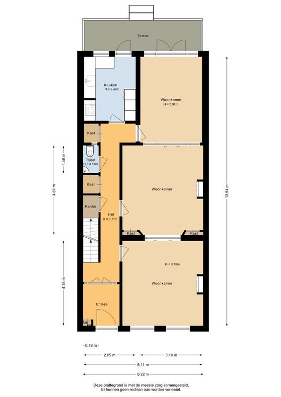 Baronielaan 29 Floorplan Blur 1