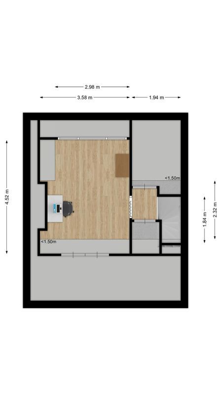 Marsstraat 6 Floorplan Blur 3