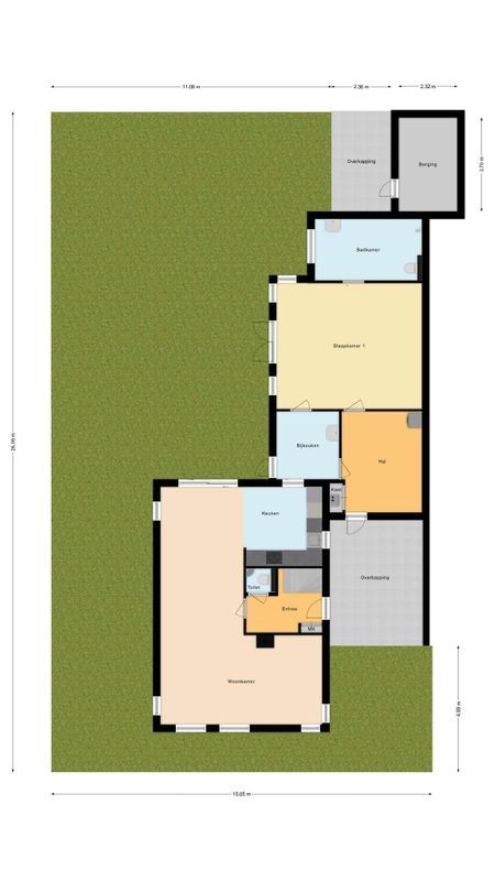 Hooiakker 11 Floorplan Blur 4