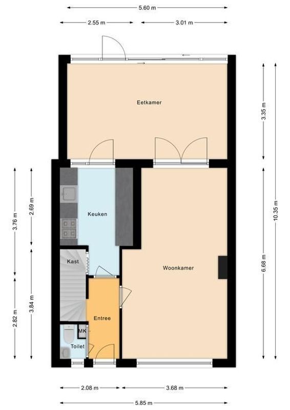 Beemdstraat 18 Floorplan Blur 0