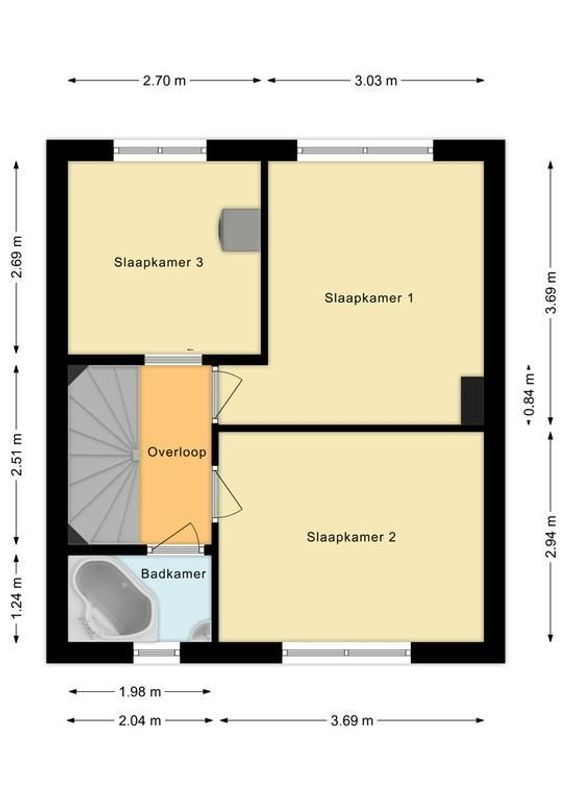 Beemdstraat 18 Floorplan Blur 1