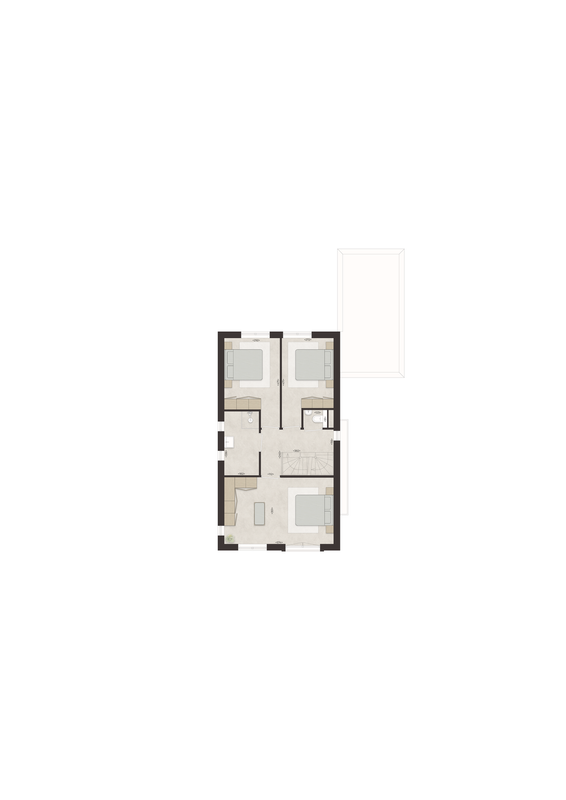Type A2b (Bouwnr. 14) Floorplan Blur 1