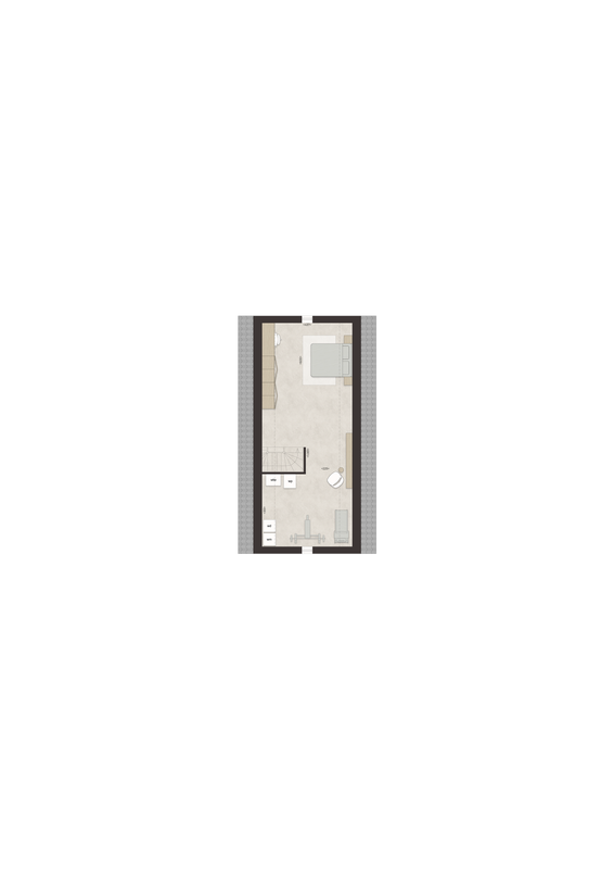 Type A2b (Bouwnr. 50) Floorplan Blur 2