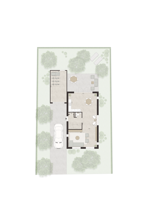 Type A2b (Bouwnr. 77) Floorplan Blur 0