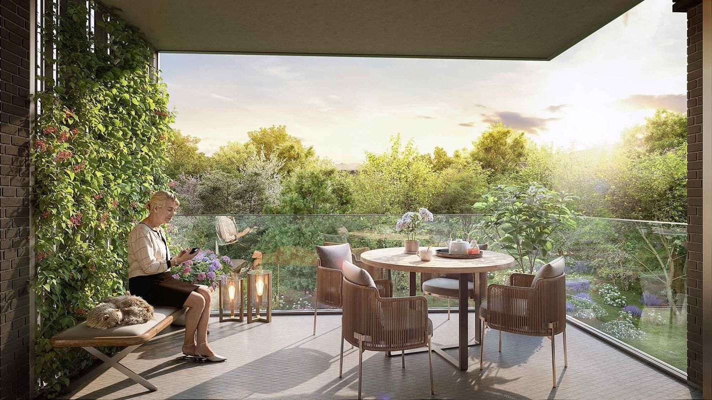 Park Trianon Type Hoekappartement met tuin Photo Blur 4