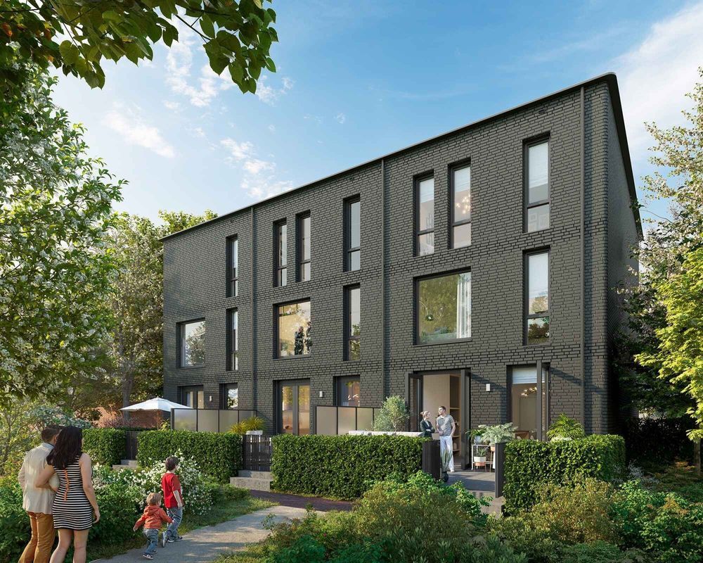 Park Trianon Type Park Tussenwoning Photo Blur 1