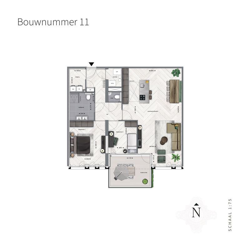 Park Trianon Type 5 - Tussenappartement (Bouwnr. A11) Photo Blur 6
