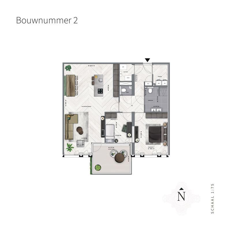 Park Trianon Type 5 - Tussenappartement (Bouwnr. A02) Photo Blur 6