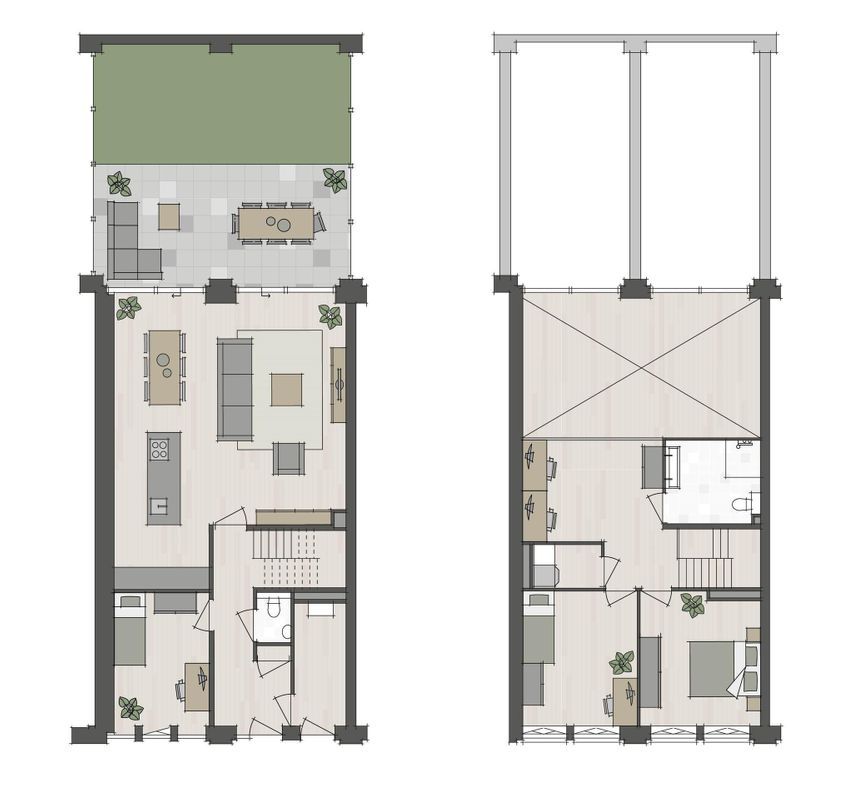 Split-level woning Photo Blur 4