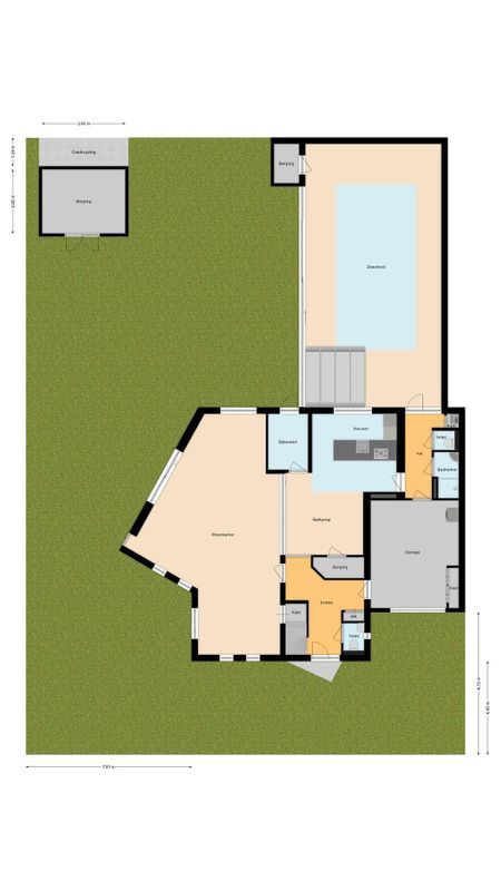 van Glabbeekstraat 7 Floorplan Blur 3