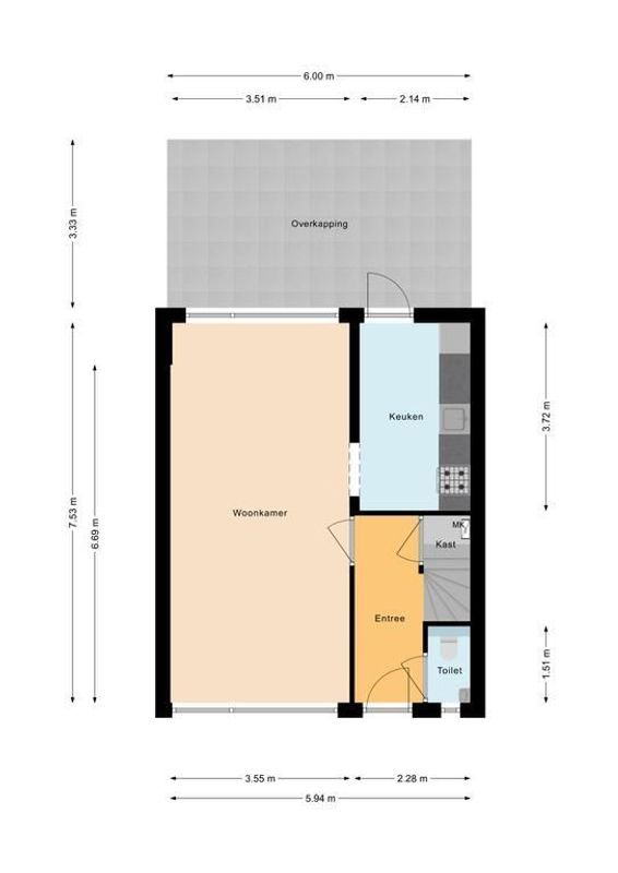 Dommelstraat 31 Floorplan Blur 1