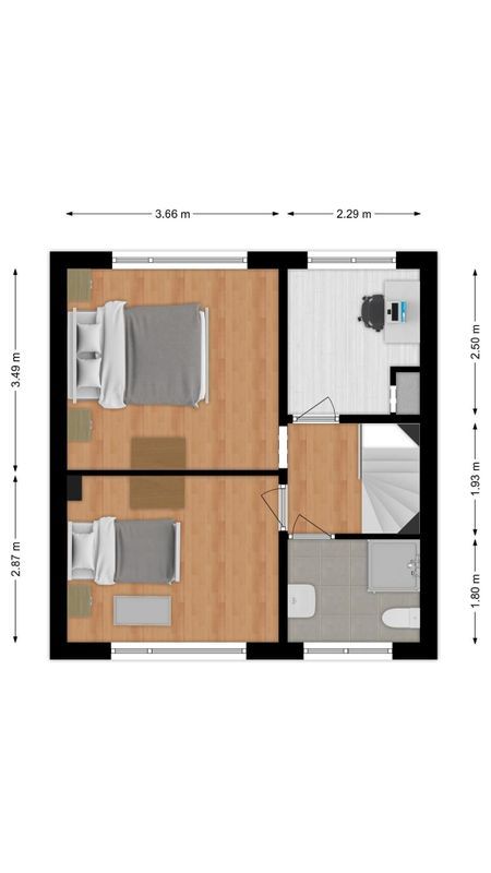 Eduard Meijerslaan 51 Floorplan Blur 1