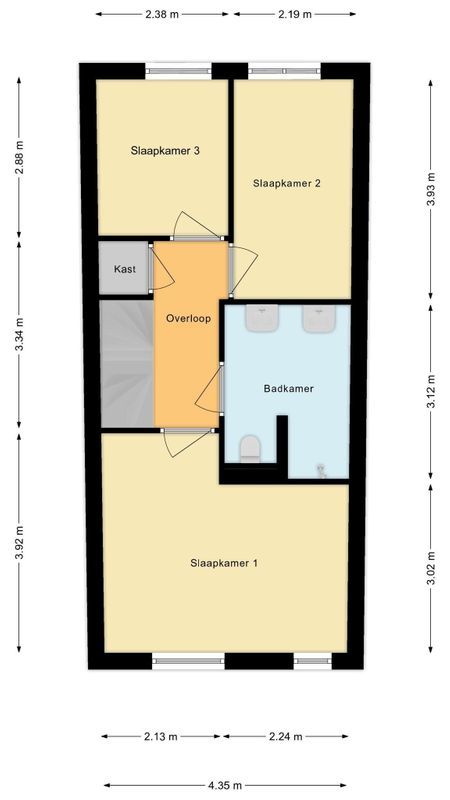Stoomlederplein 35 Floorplan Blur 2