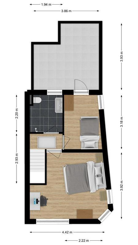 P.C. Hooftstraat 24 Floorplan Blur 1