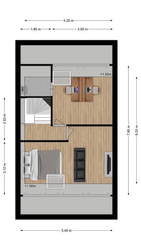 Valkenswaardstraat 66 Floorplan Blur 2