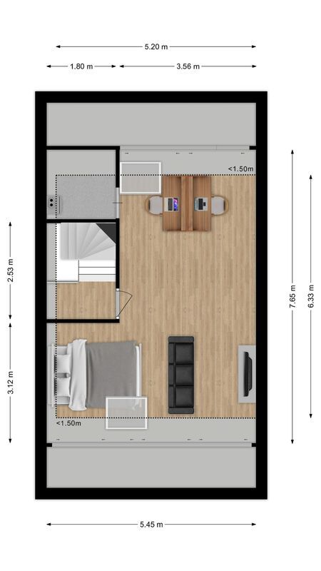 Valkenswaardstraat 66 Floorplan Blur 3