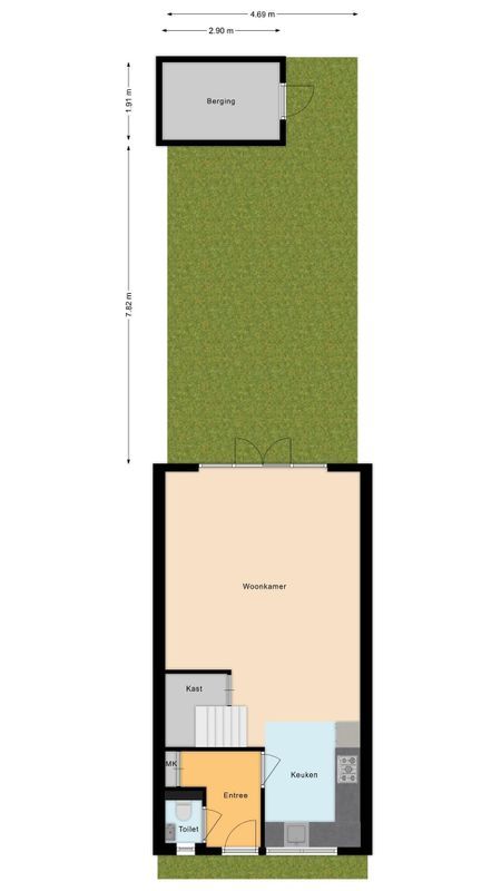 Laan door de Veste 44 Floorplan Blur 4
